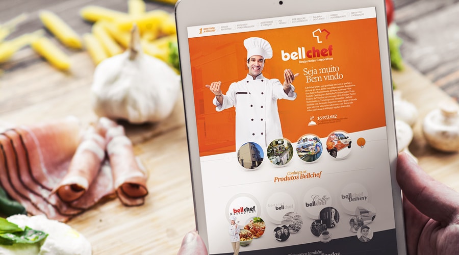 Site para restaurante